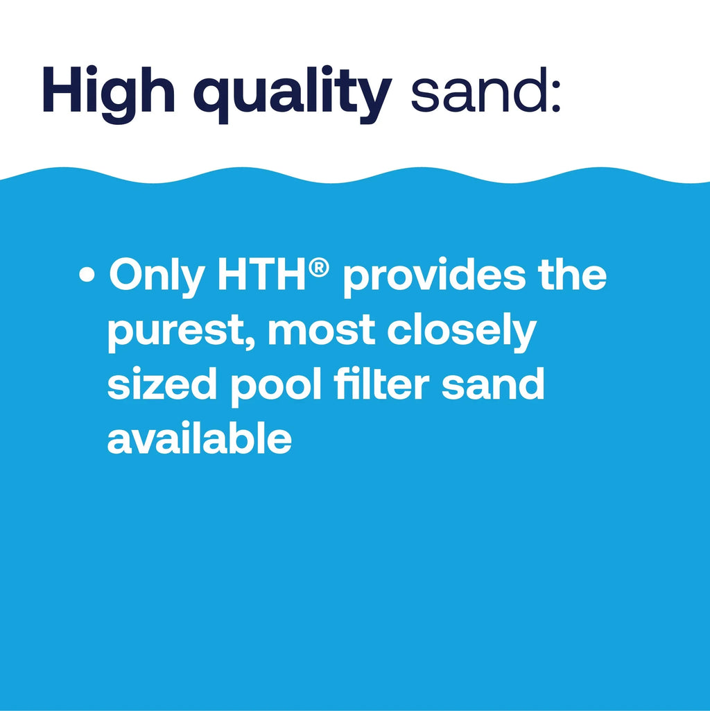 Swimming Filter Pools, Pool Pool Sand HTH 50lb for Care