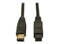 10ft FireWire Tripp with Gold Lite Hi-Speed Cable-800Mbps Plated IEEE