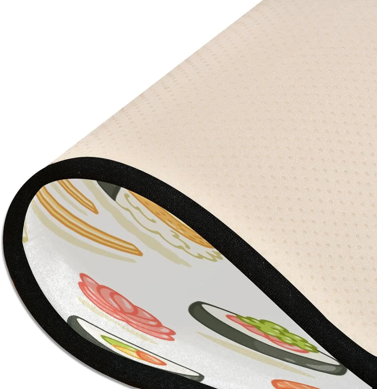 Gifts Bathroom Area Home Decor Rugs Sushi Kitchen Entry Runner Rug - Japanese Washable Soft 24"x72" Ultra Non-Slip for Floor Mat
