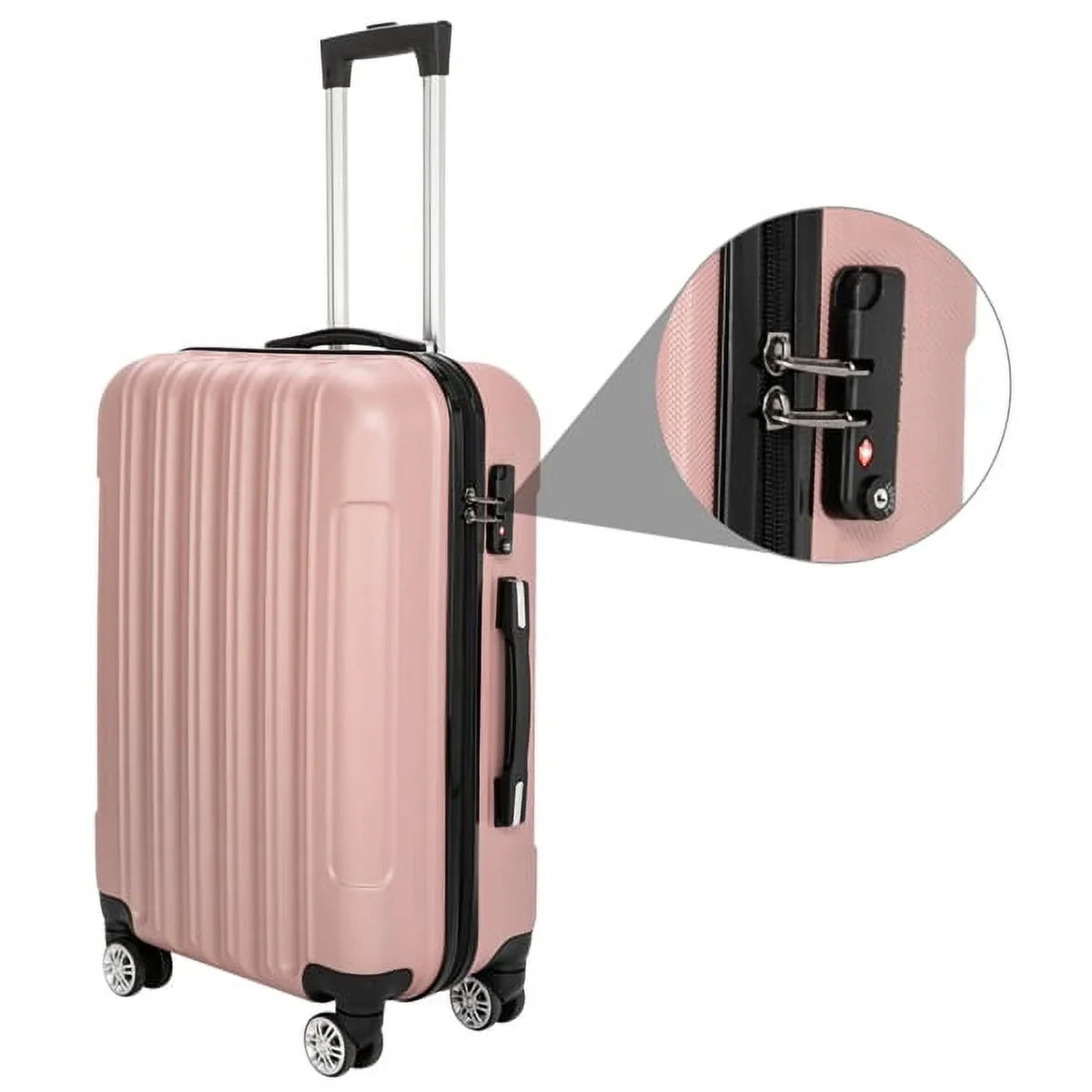 Storage Capacity Set Large Traveling Suitcase 3-in-1 Multifunctional Luggage