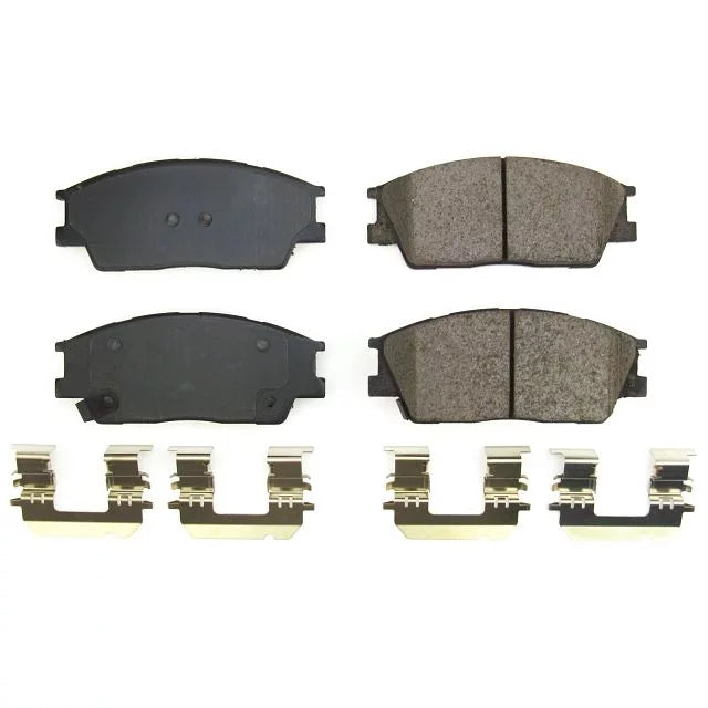 Power Stop Front Z17 Evolution Ceramic Brake Pads With Hardware 17-2285