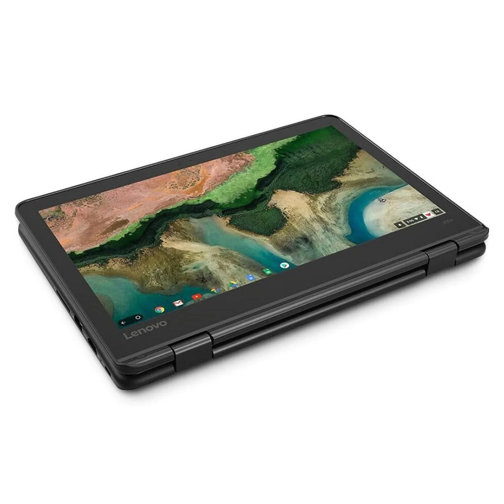Used Lenovo 11.6" 300E Chromebook Touchscreen Lcd 2 In 1- Mediatek M8173C Quad-Core 2.1Ghz 4Gb Lpddr3 32Gb Flash Memory Chrome Os Model 81H00000Us (Refurbished: Good)