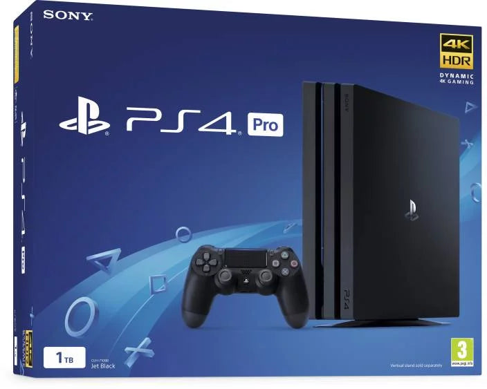 4 New Console 1TB Headset Gaming Like With Cleaning Black, PRO Kit PlayStation