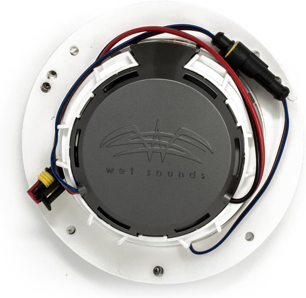 Wet Sounds (4 Pairs REVO 6-SWW 6.5 in Marine LED Coaxial Speakers