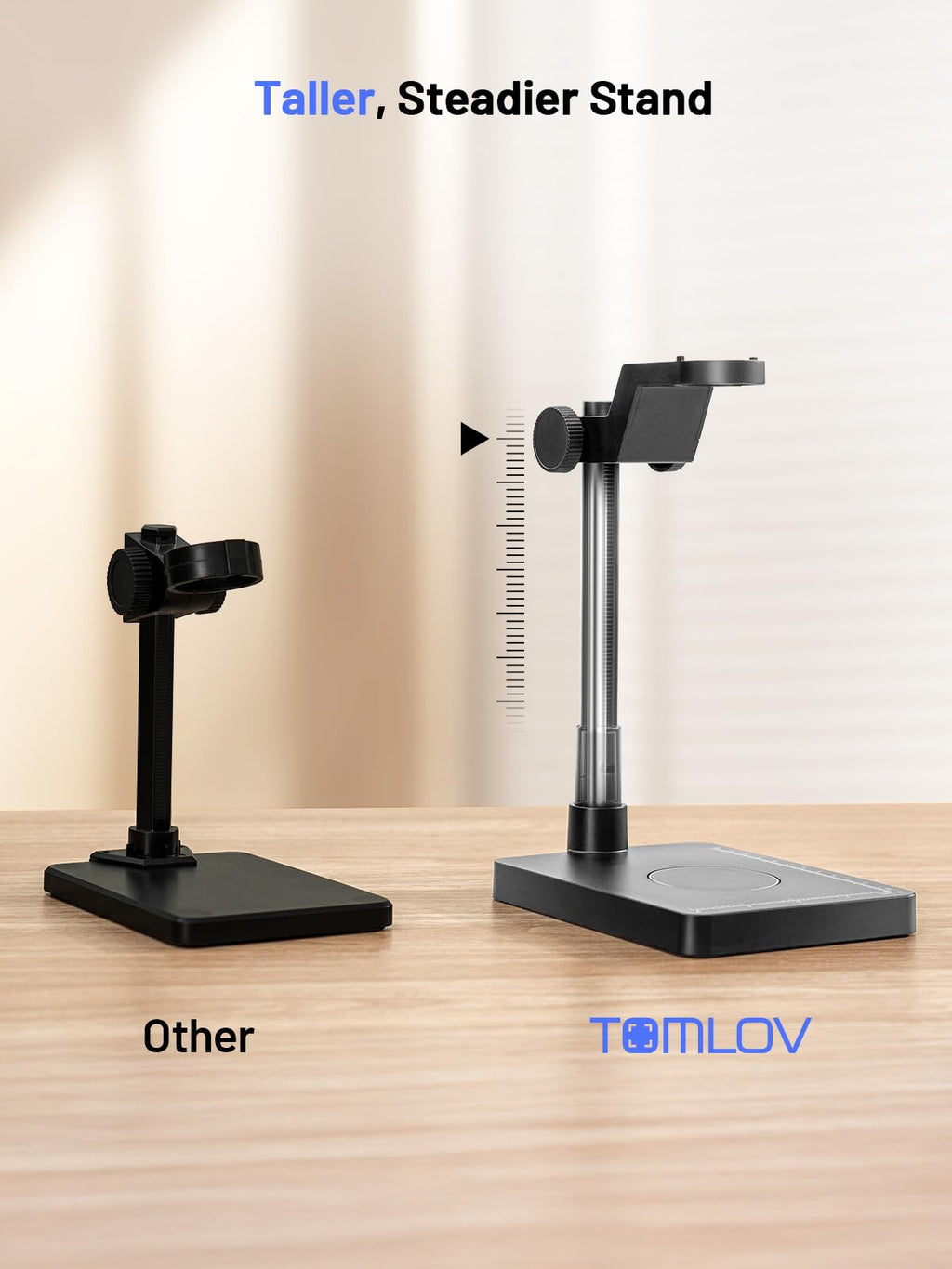 TOMLOV Coin Microscope with Weighing Scale, 7" Digital Magnifier DM4W Max