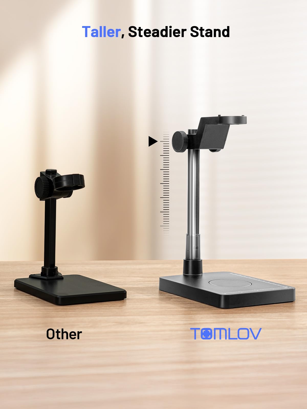 TOMLOV Coin Microscope with Weighing Scale, 7" Digital Magnifier DM4W Max
