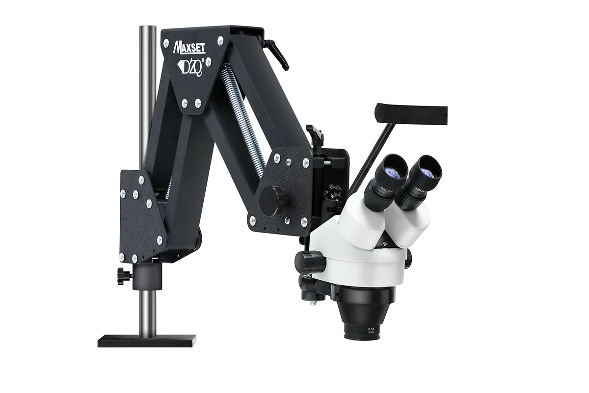 DZQ ZQ-1 Multi-Directional Microscope 7X-45X Magnification 0.5X Barlow Lens