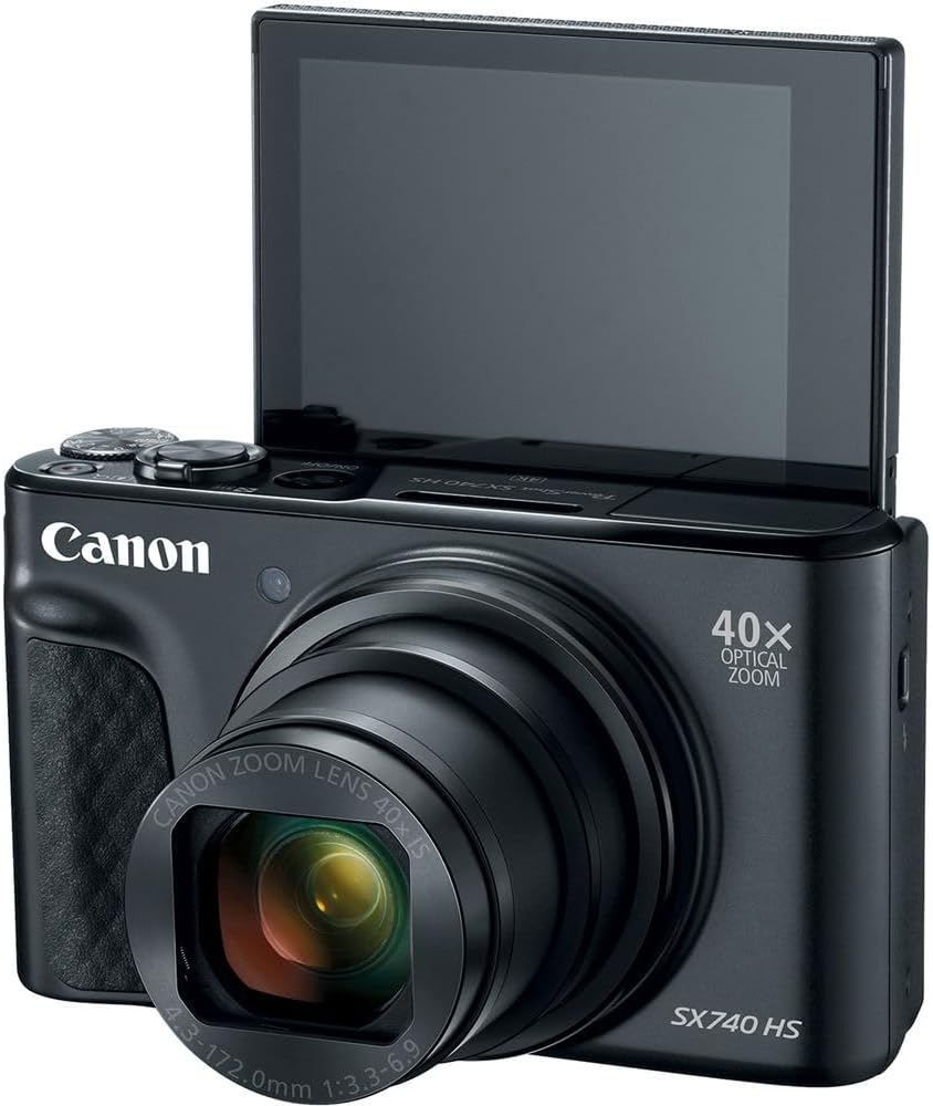 Canon PowerShot SX740 HS Digital Camera | Black