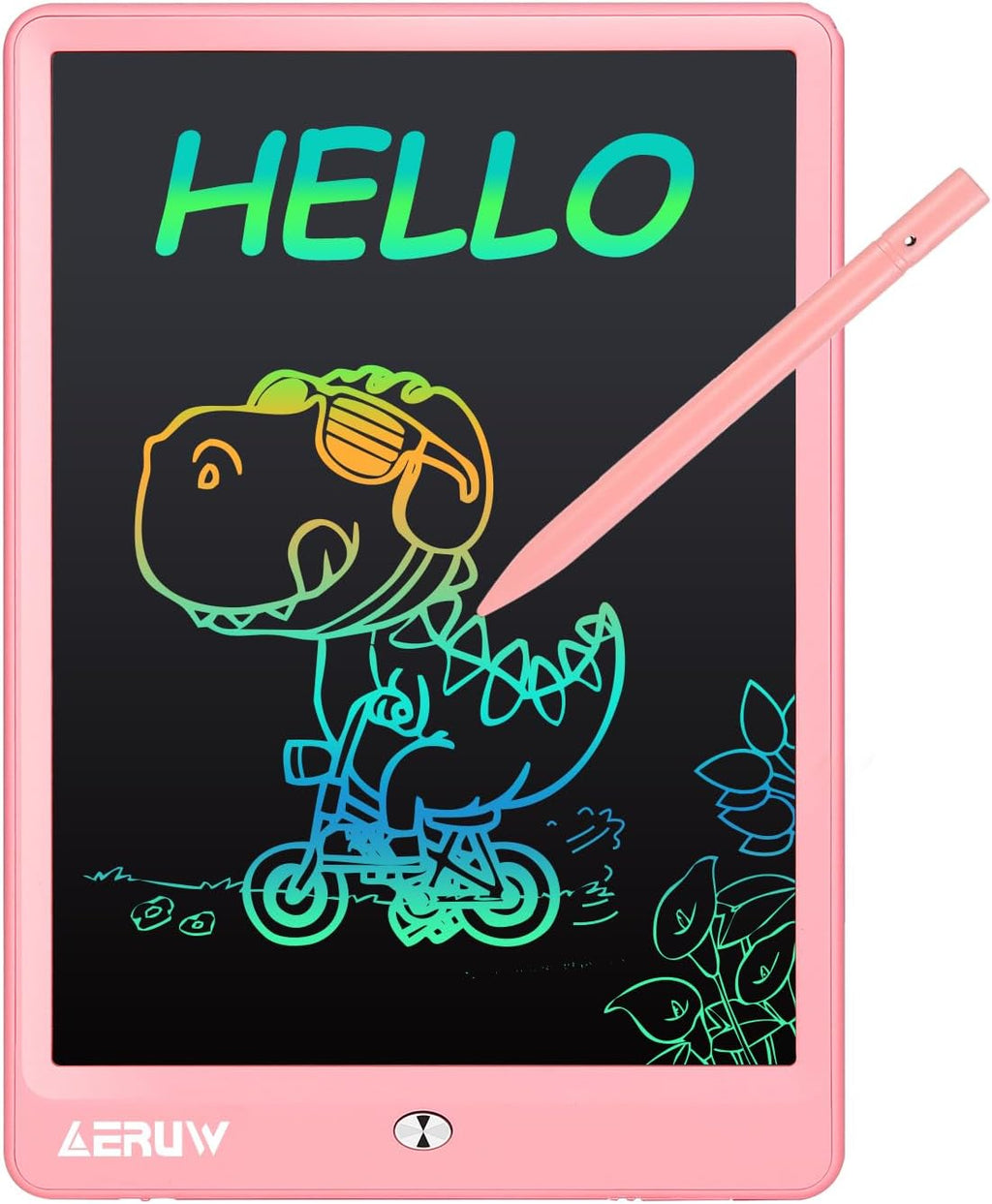 LCD Writing Tablet for Kids, 10 Inch Colorful Drawing Board Learning Toys
