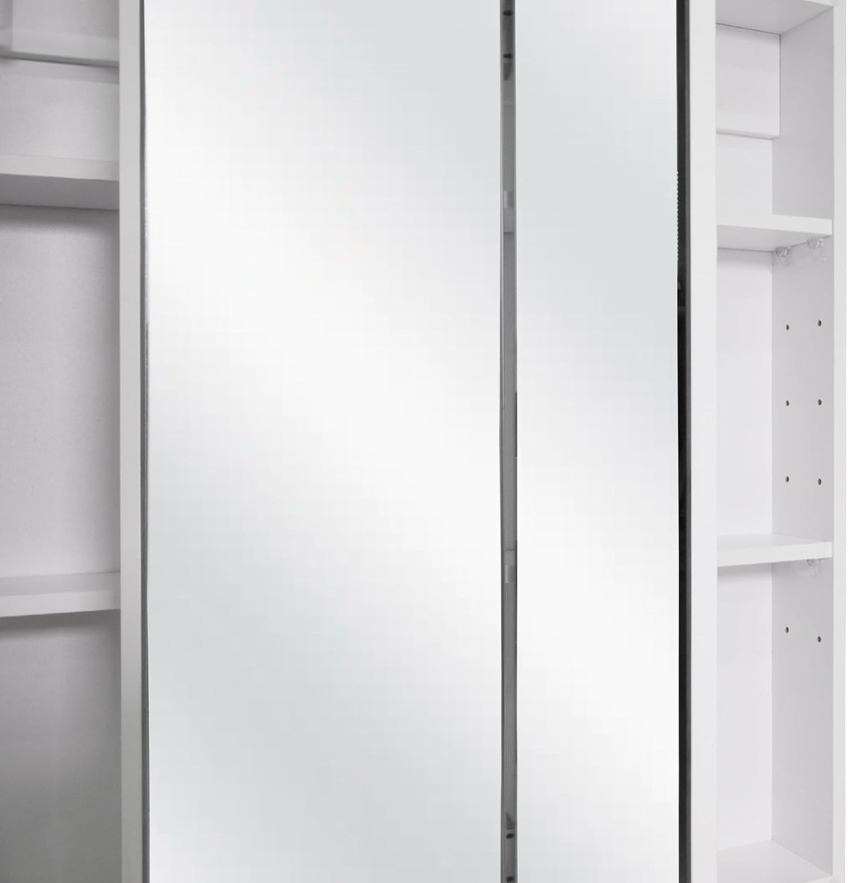 Design House Cyprus Tri-View Medicine Cabinet, 36", White