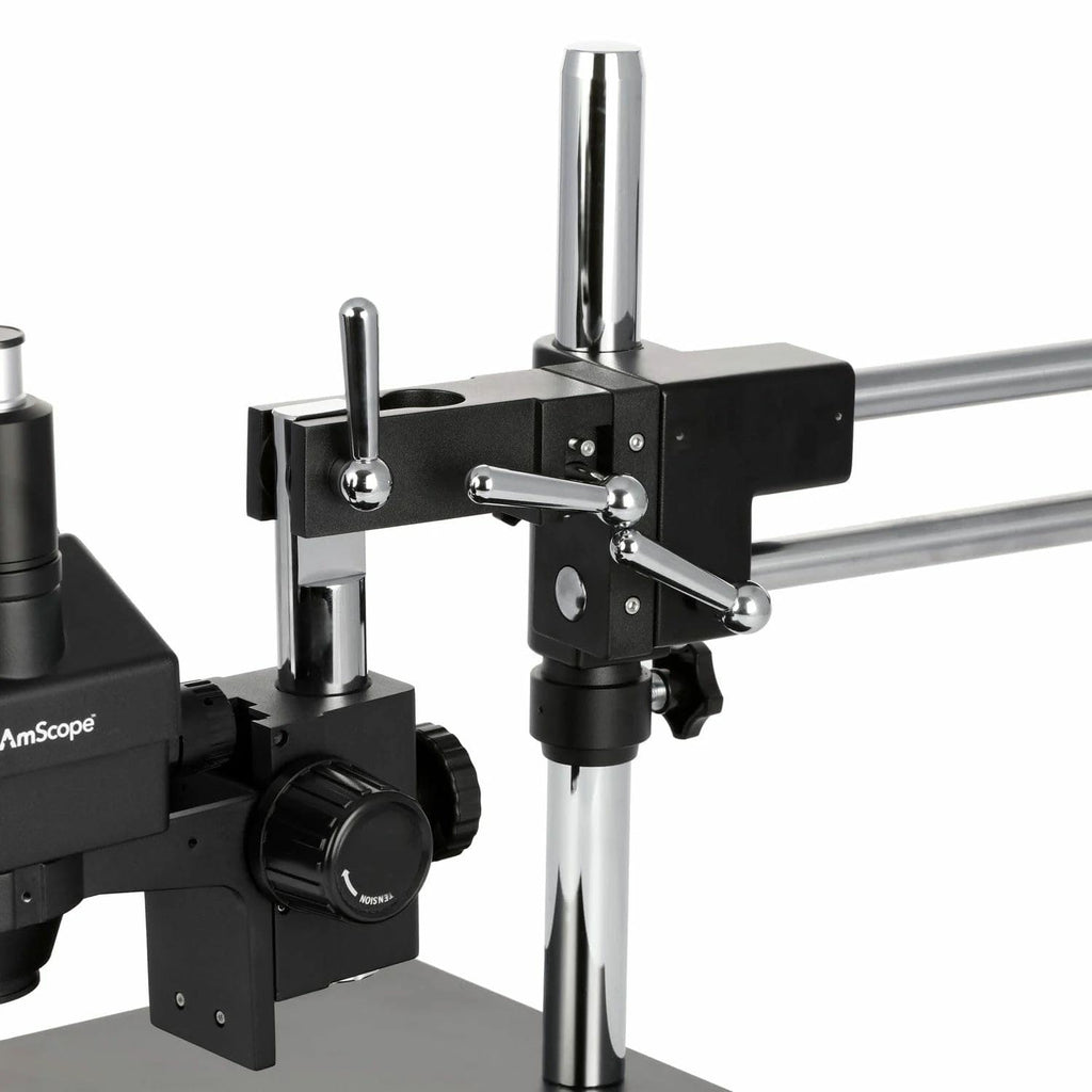 AmScope SM-4TZZ-144A-18M3 Trinocular Zoom Microscope, 18MP