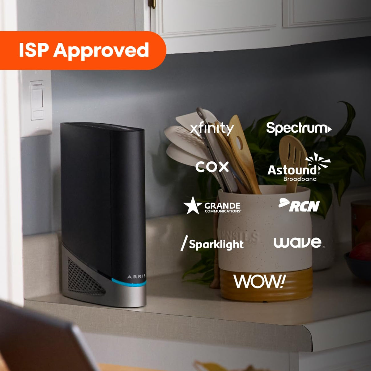 ARRIS SURFboard SB8200 DOCSIS 3.1 Cable Modem | Up to 1 Gbps Plans