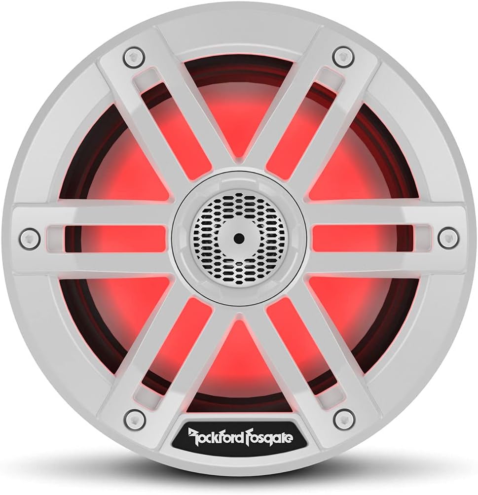 Rockford Fosgate - Two Pairs of M1-65 6.5" Marine Full Range Speakers with M5-800X4 Marine Amplifier