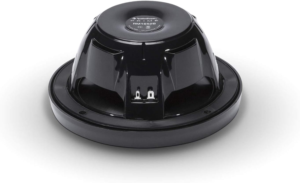 Rockford Fosgate RM1652B Marine 6.5" Full Range Speakers - Black (Pair)