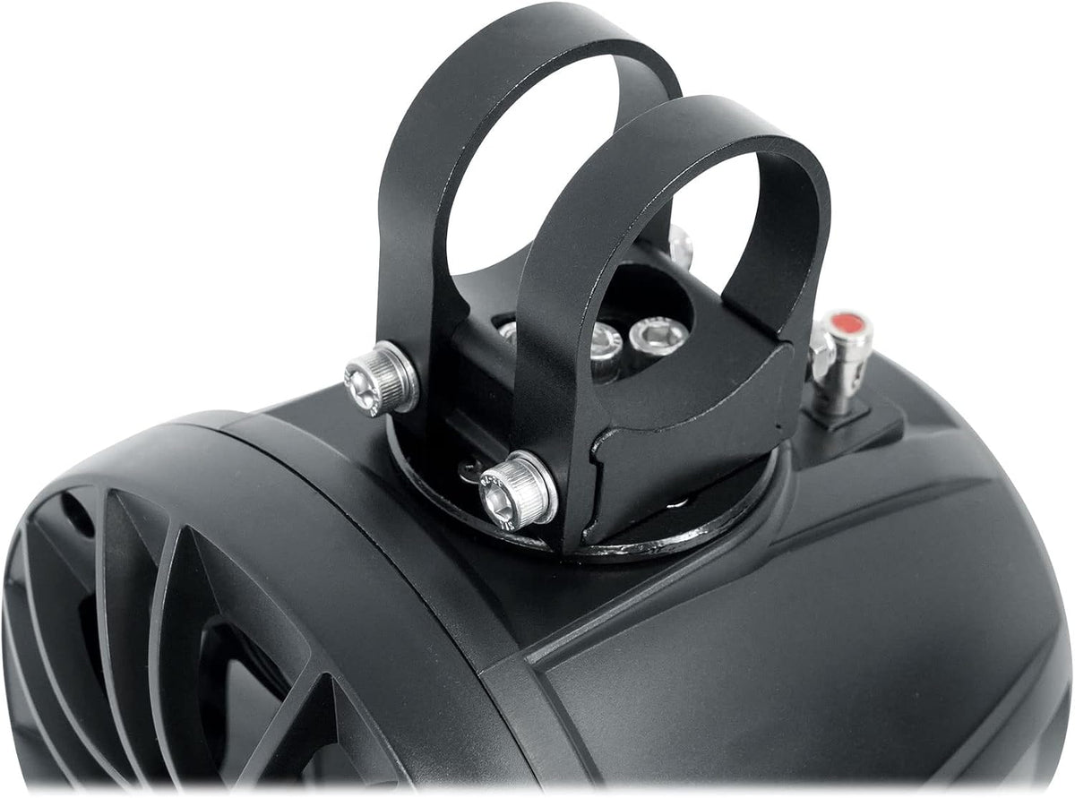 Rockville UT525B 5.25" Black UTV Rollbar Wakeboard Marine Speakers Pair
