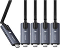 Lemorele Wireless HDMI Transmitter and Receiver, Deep Gray Aluminum Alloy
