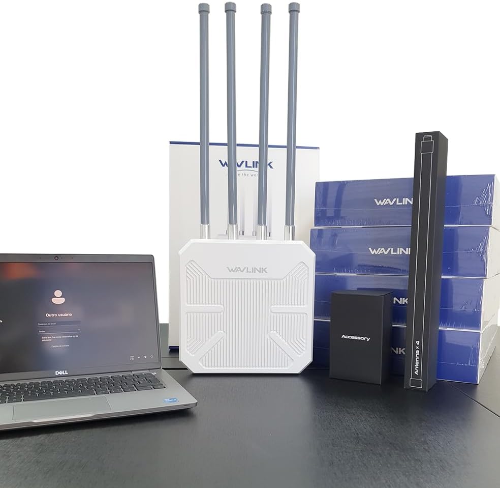 WAVLINK 2026 AX3000 0utdoor WiFi 6 Extender, Long Range Access Point