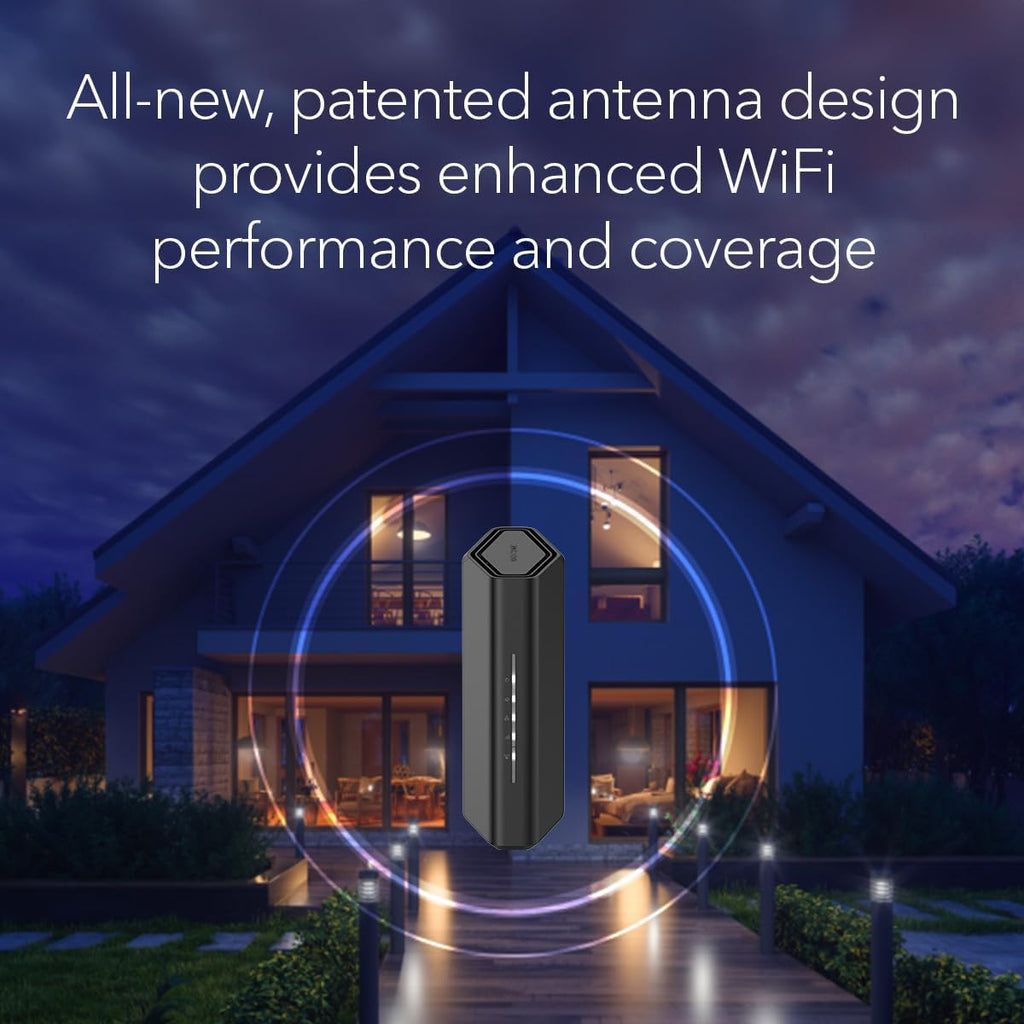 NETGEAR Nighthawk WiFi 7 Router RS100, Up to 2,000 sq ft, 3.6 Gbps