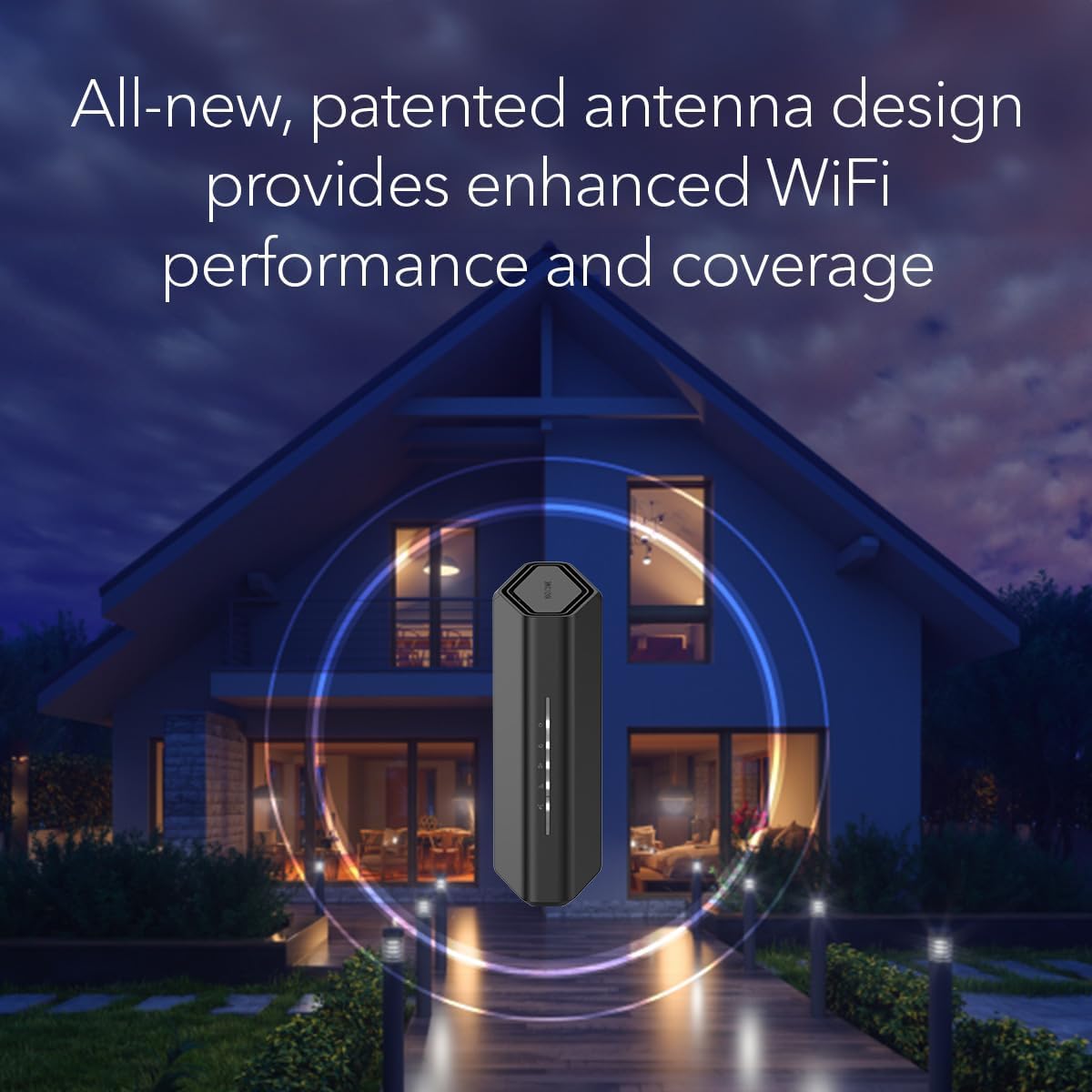 NETGEAR Nighthawk WiFi 7 Router RS100, Up to 2,000 sq ft, 3.6 Gbps