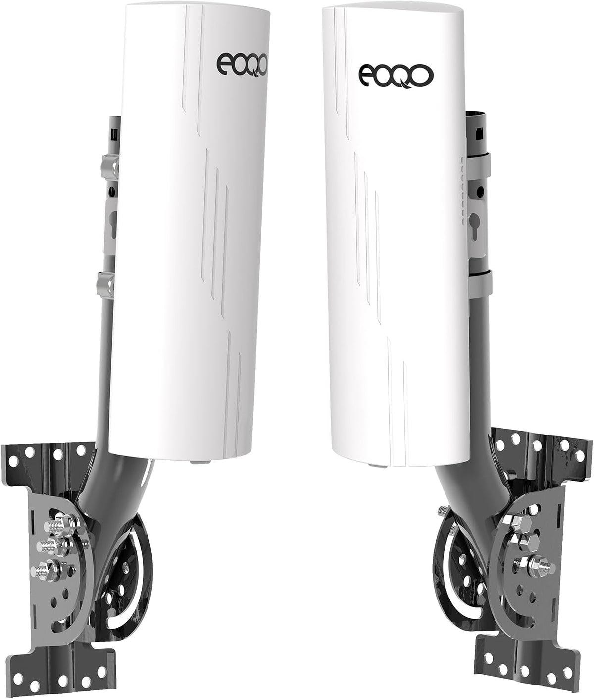 5.8GHz Outdoor Wireless Bridge Point to Point Access PTP/PTMP Plug & Play CPE Network 300Mbps 1.2ML Long Range WiFi Extender with 12DBI High Gain Antenna,POE Power Adapter