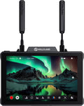 Hollyland Pyro 7 Wireless Video Transmitter & Receiver & 7 inch Camera Field Monitor HDMI & SDI 1300ft Range, 60ms Latency Auto Dual-Band Hopping with Waveform, LUTs, Recording, Vector Scope,Solo kit