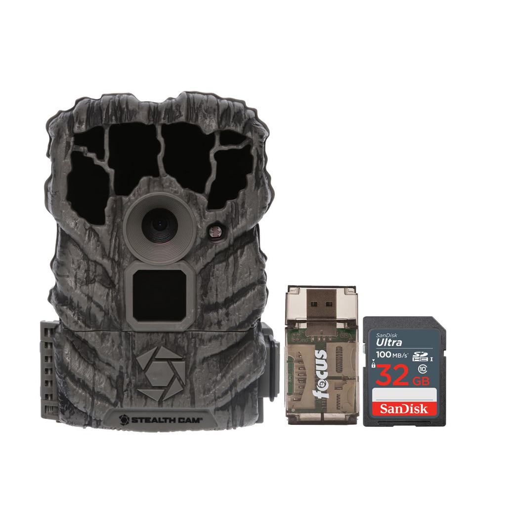 Stealth Cam Browtine 14MP Trail Camera Bundle