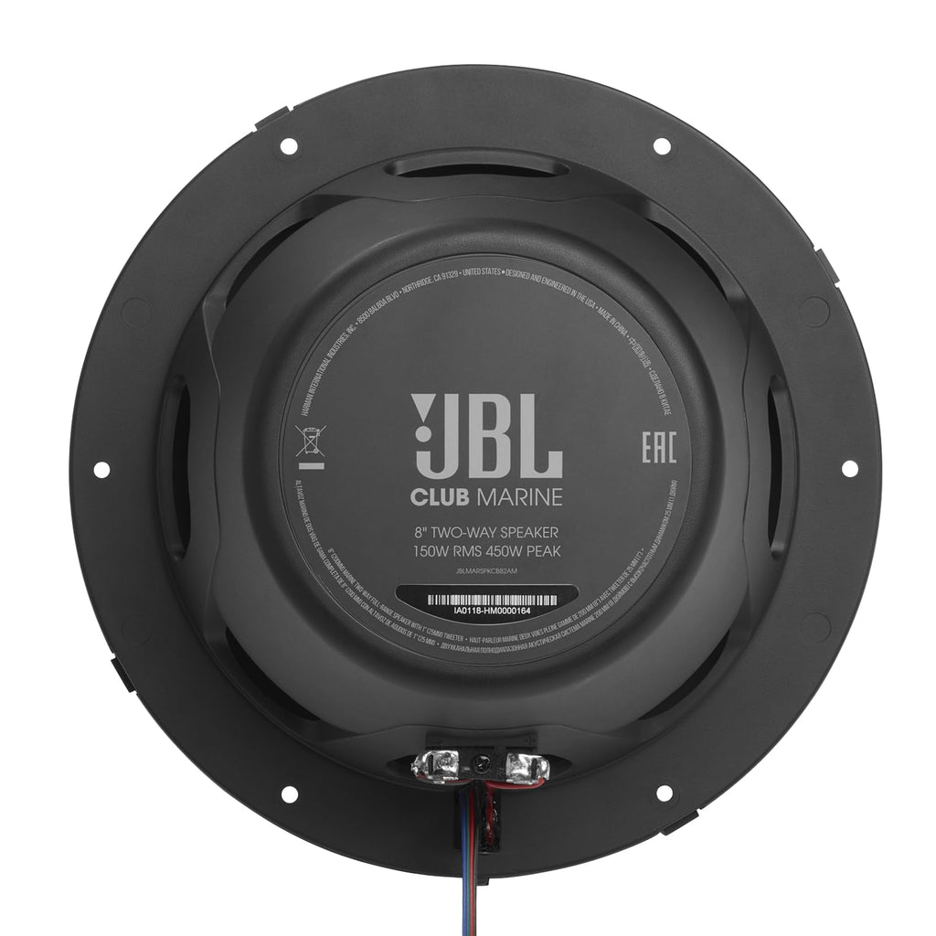 JBL CB62 - High Performance 6-1/2" 2-Way Speakers, 75Wrms, 225W Peak, Sensitivity (@ 2.83V): 92dB, Frequency Response: 50Hz â 20kHz, Nominal Impedance: 4ohm