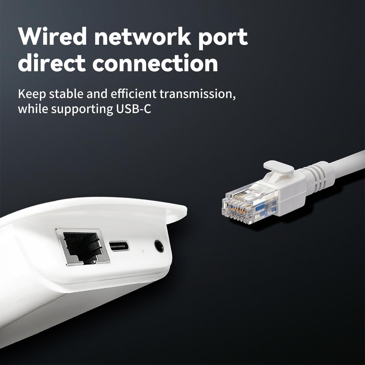 Heltec Automation Wi-Fi HaLow Dongle Wireless Bridge 802.11ah Network Booster Long Range Wireless Access Extender Ethernet Bridge Repeater (STA+HT-H7608)
