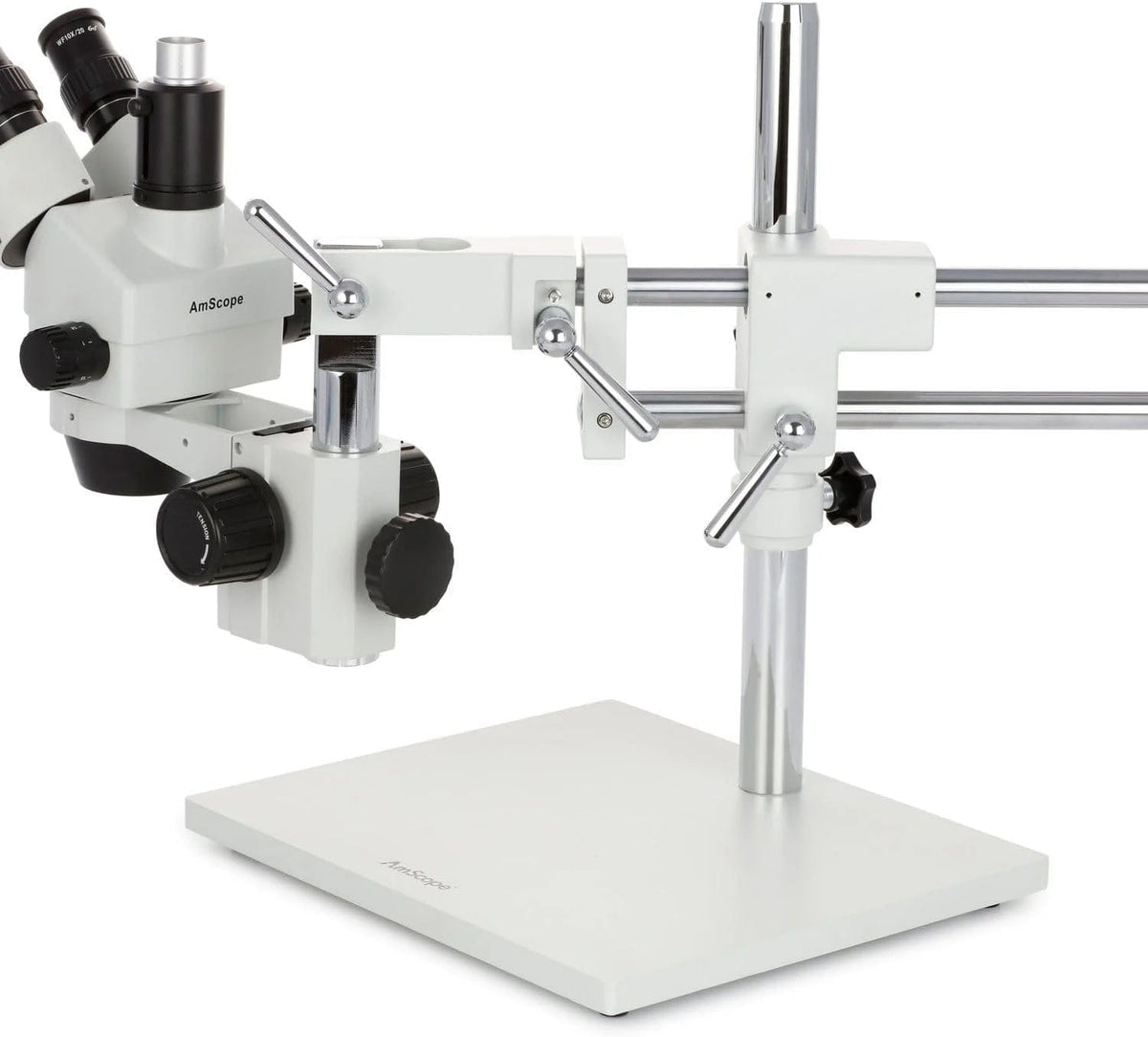 AmScope SM-4TZZ-144A-18M3 Trinocular Zoom Microscope, 18MP