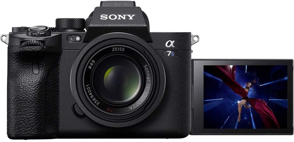 Sony Alpha a7S III Mirrorless Digital Camera (Body Only) (ILCE7SM3/B) + 64GB Memory Card + NP-FZ100 Battery + Corel Photo Software + Case + External Charger + Card Reader + HDMI Cable + More (Renewed)