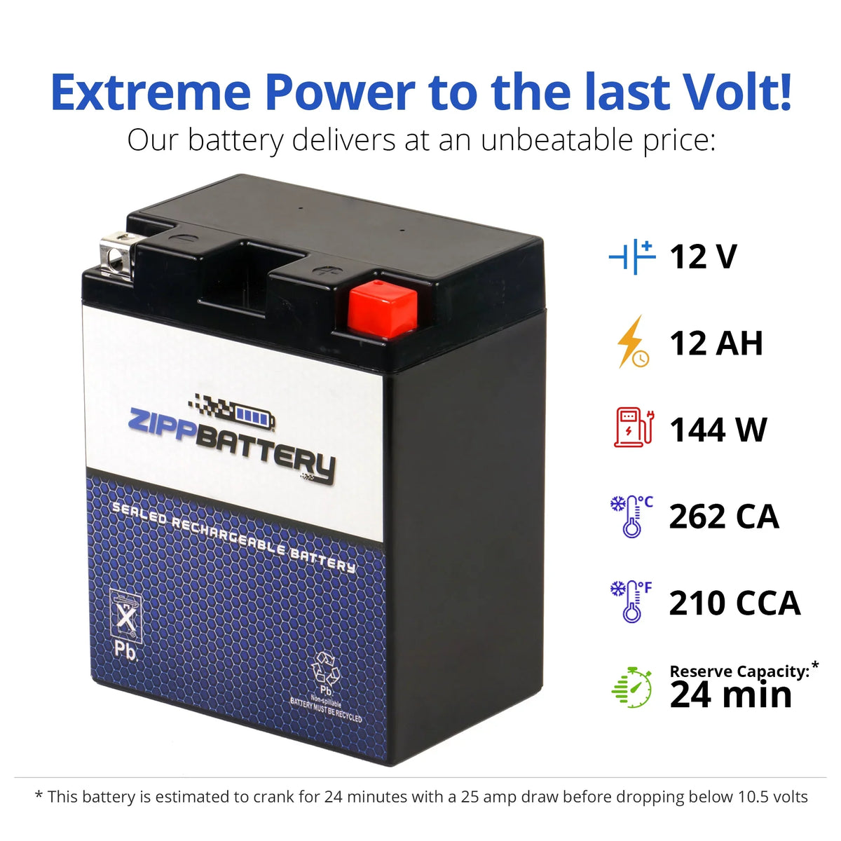 Ah, Cat Battery CCA) (14AHL-BS YTX14AHL-BS Jag for Zipp 210 Dlx Arctic Snowmobile Volt,12 Battery 1992 Jag 12