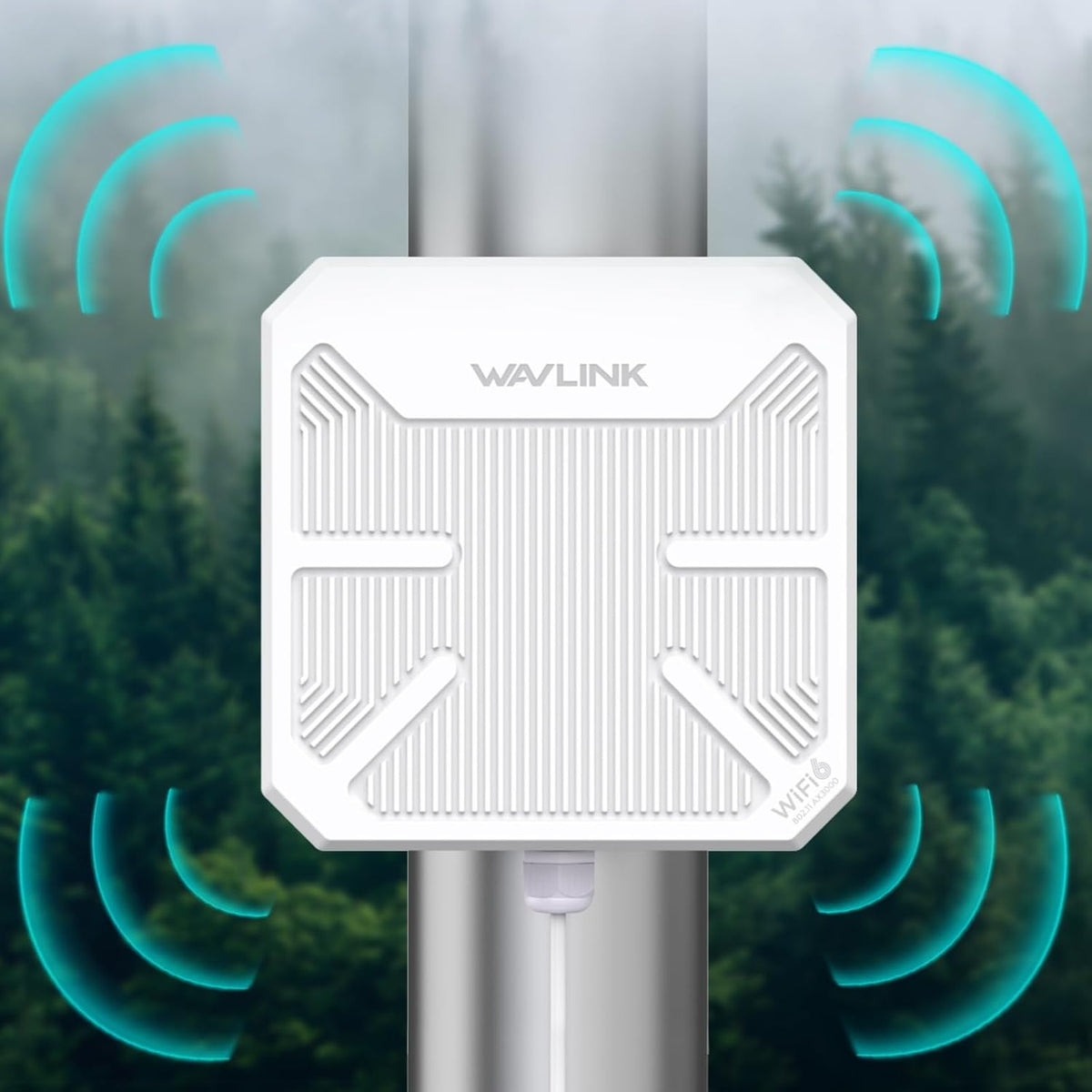 WAVLINK AX3000 Outdoor WiFi 6 Extender, Dual Band Long Range WiFi