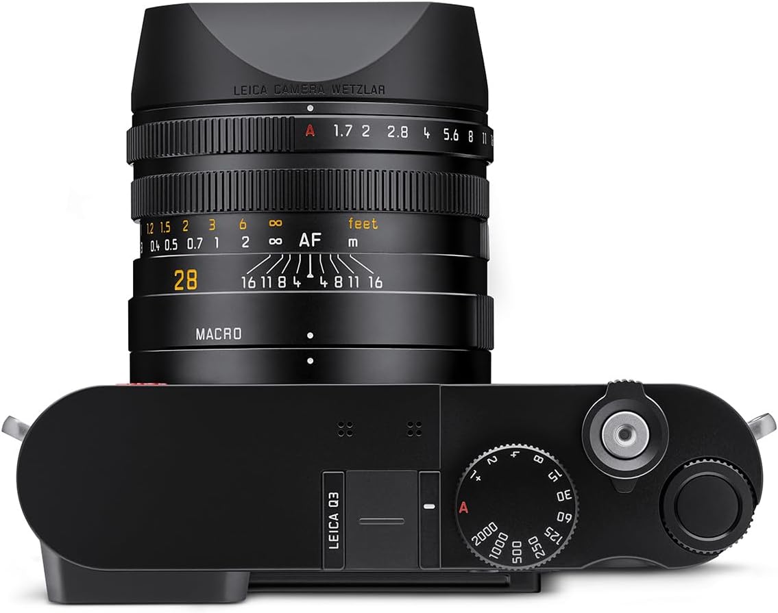 Leica Q3 Compact Digital Camera (19080) (Black)
