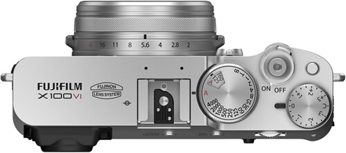 FUJIFILM X100VI Digital Camera (Silver) + 64GB Memory + Stabilizing Grip + Software Pack +More (Value Bundle)