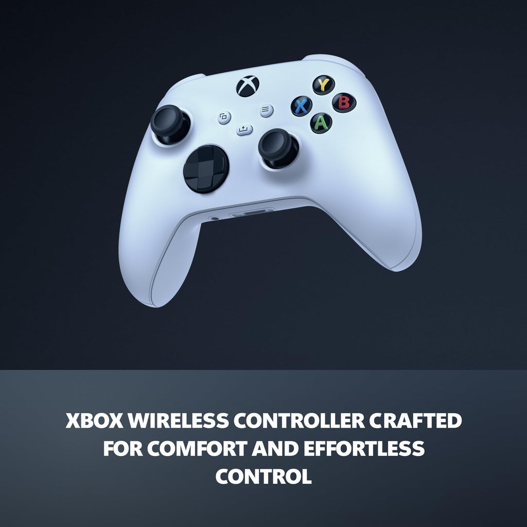 Xbox Series S - All Digital Gaming Console - 1TB SSD - Includes Wireless Controller - 120FPS - Robot White