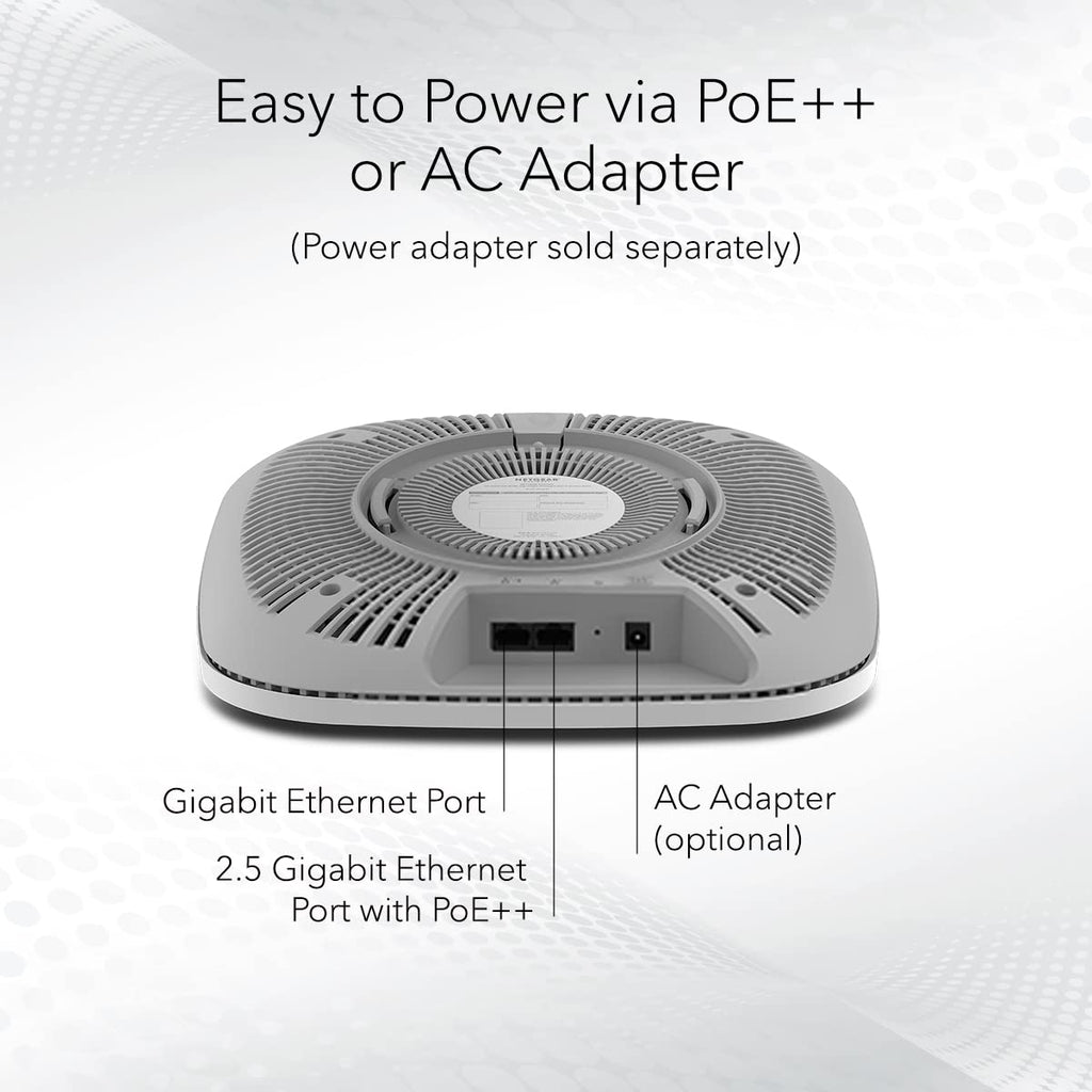 NETGEAR Cloud Managed WiFi 6 Wireless Access Point (WAX610)