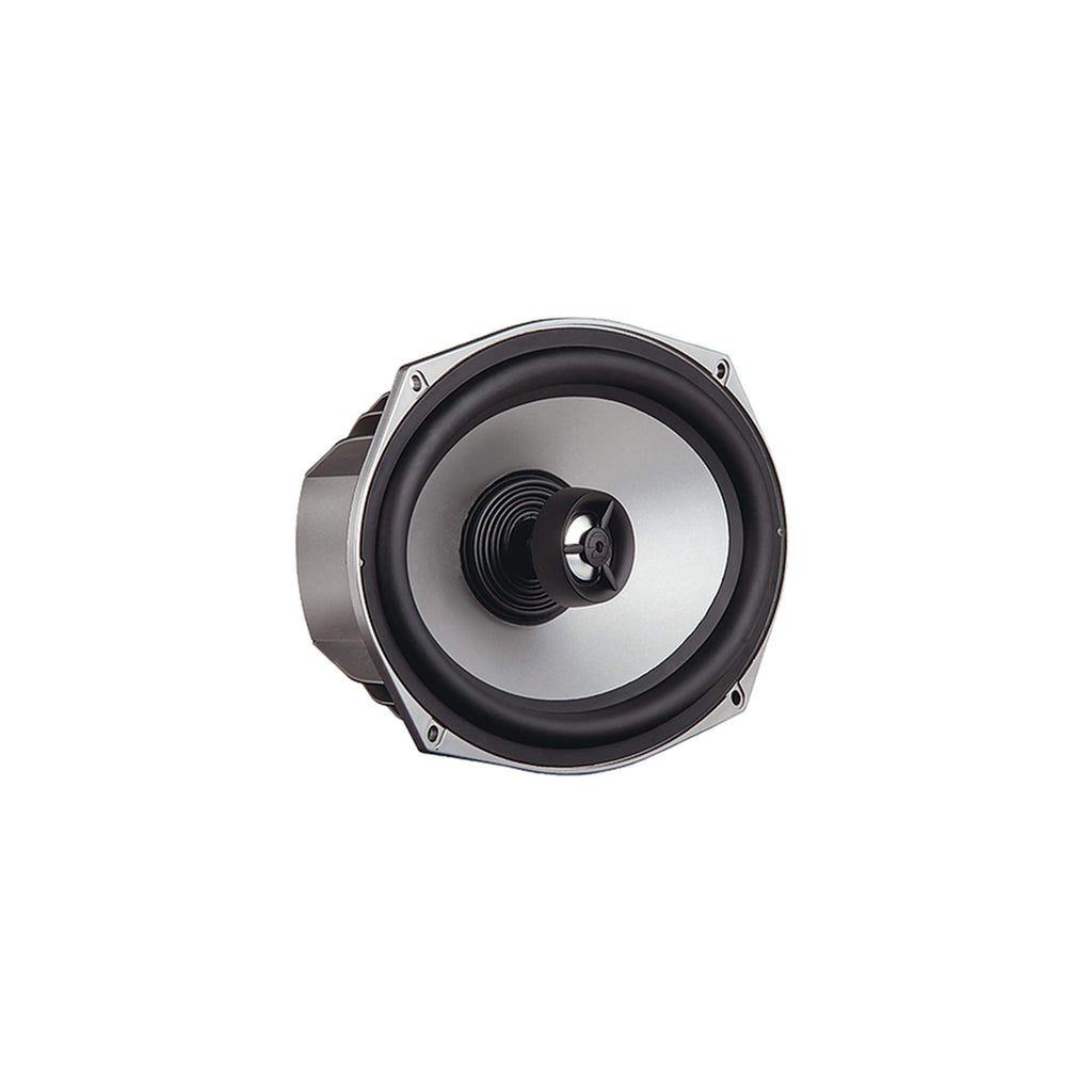 Memphis MXA602SLB MXA OEM Fit 6.5" Marine Grade Coaxial Speakers, Black with Blue LED - Pair