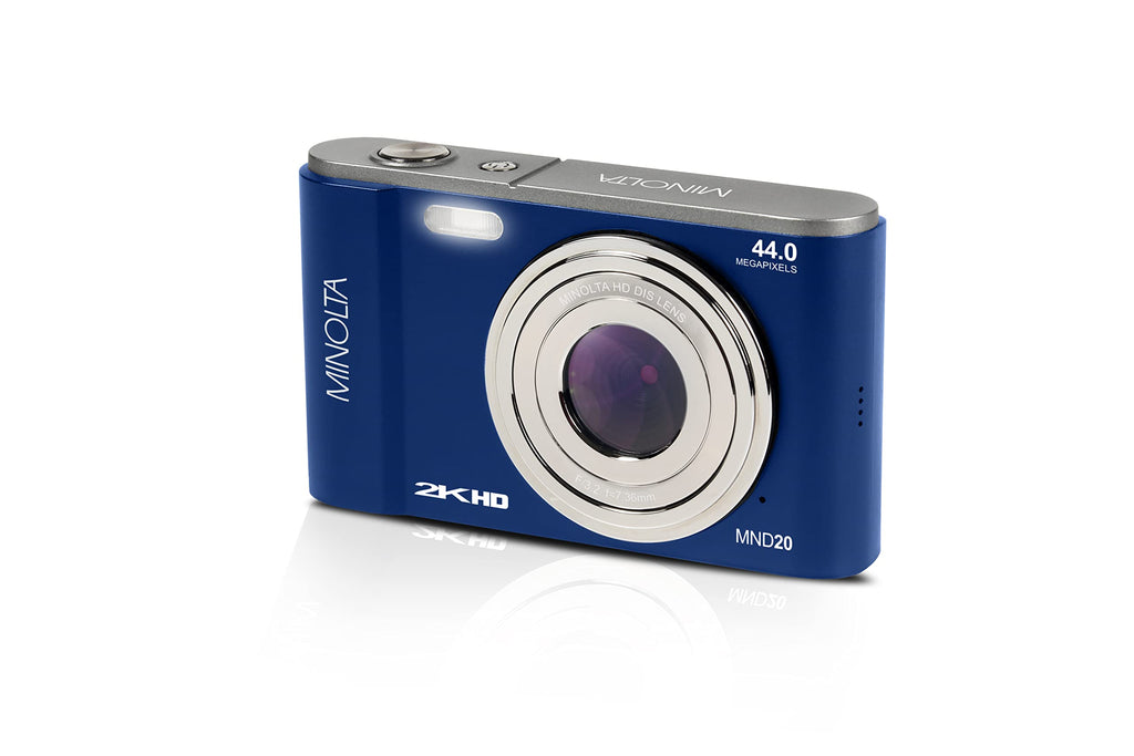 Minolta Minolta MND20 44 MP 2.7K Ultra HD Digital Camera (Silver)