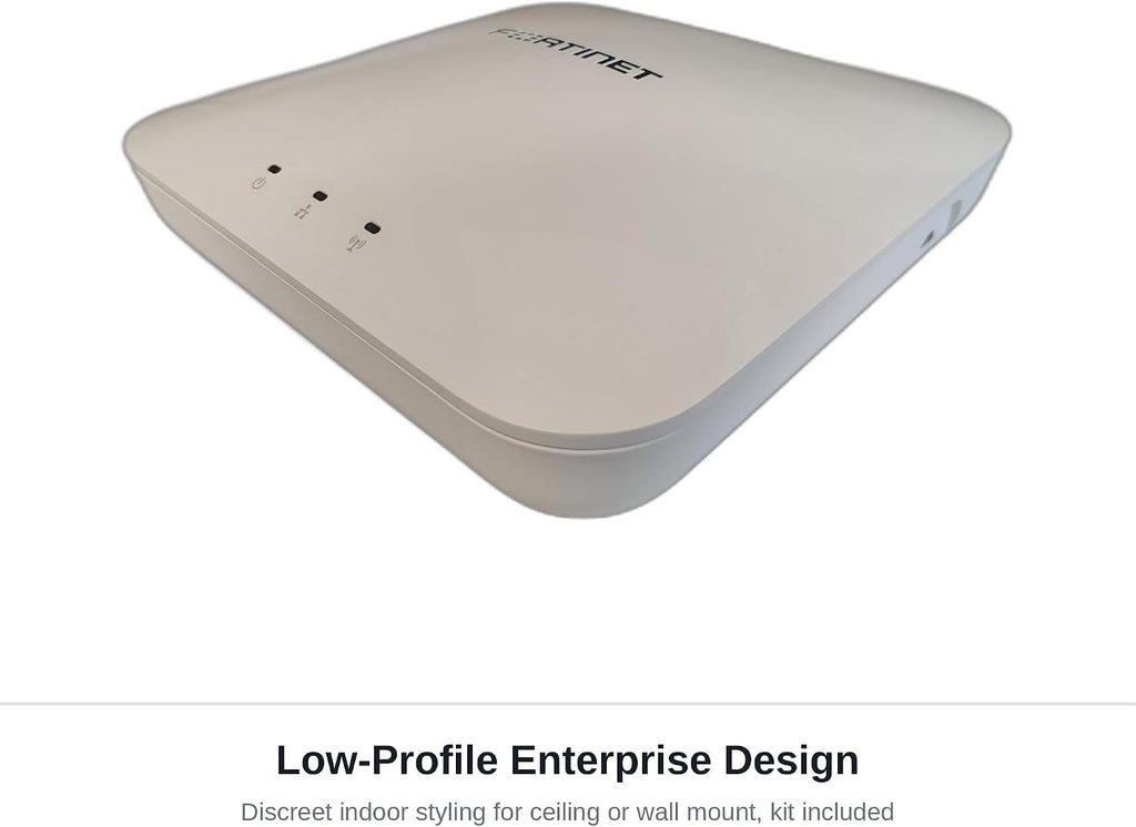 Fortinet - FAP-231K-A - Fortinet FortiAP 231K Tri Band Wi-Fi 7 IEEE 802.11a/b/g/n/ac/ax/be/e/h/i/j/k/r/v 9.32 Gbit/s