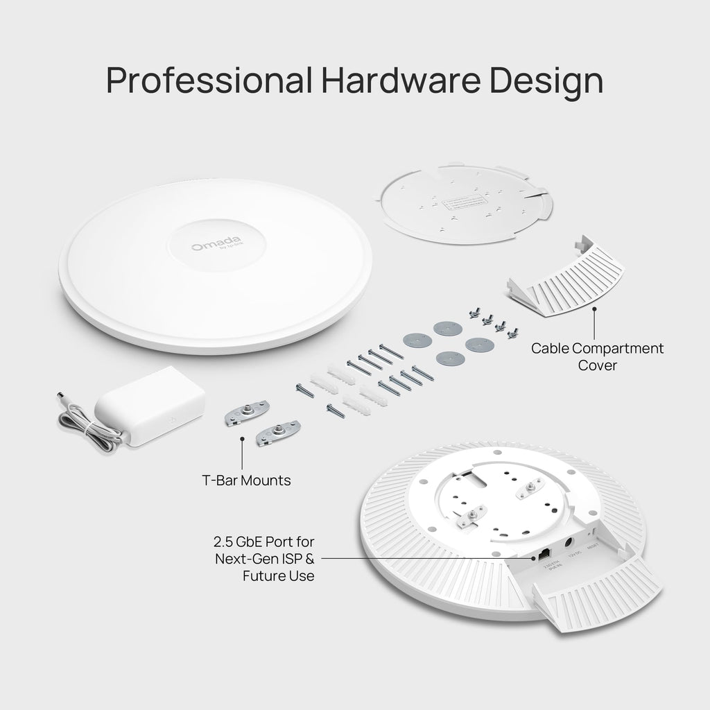 Omada AX3000 Outdoor Wireless Access Point, w/PoE Injector(EAP650-Outdoor)