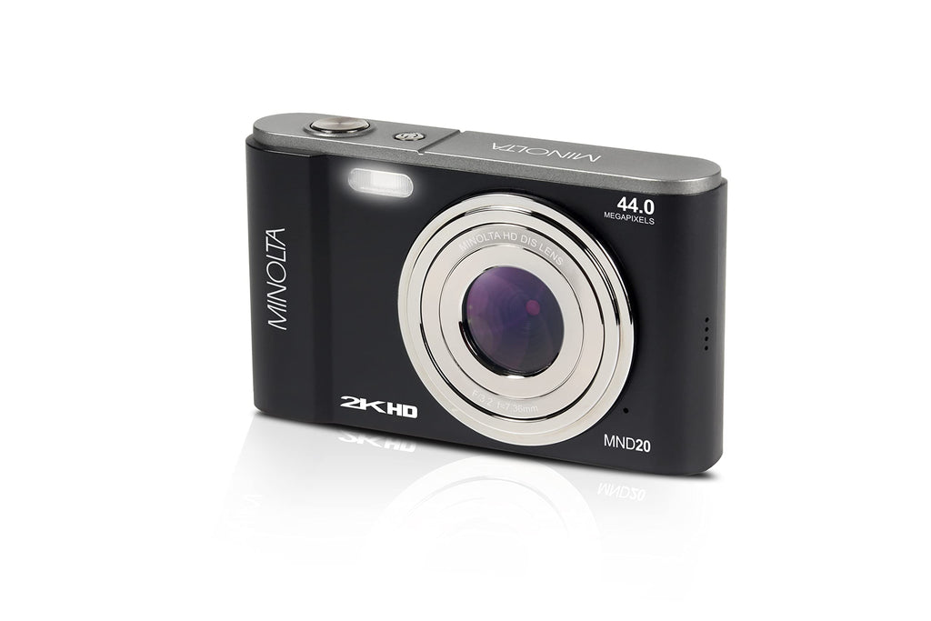 Minolta Minolta MND20 44 MP 2.7K Ultra HD Digital Camera (Silver)