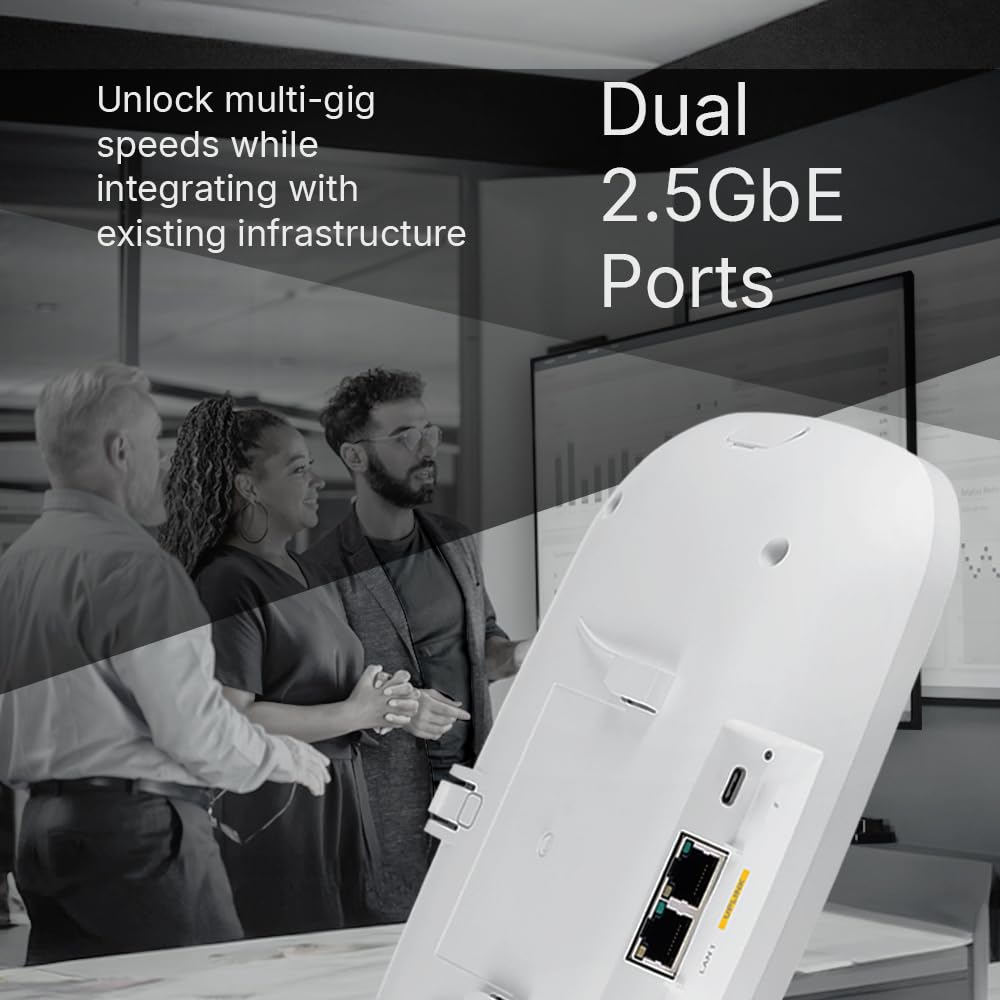 Zyxel WiFi 7 Wireless Access Point BE11000 | 2.5G | PoE+ | NWA130BE
