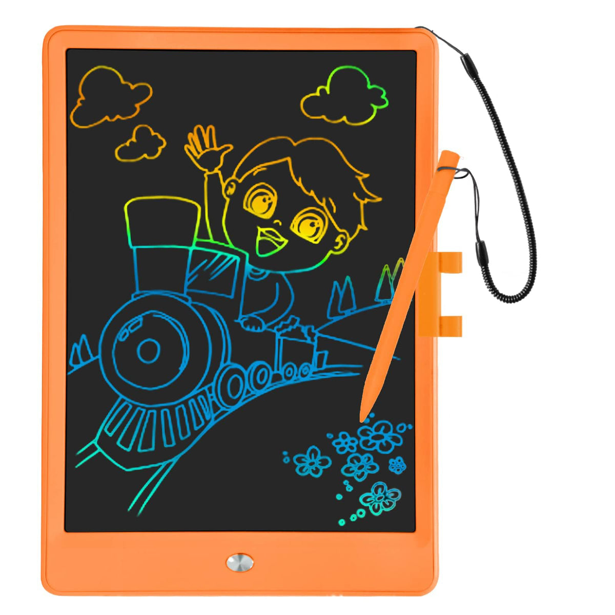 LCD Writing Tablet for Kids 10 Inch Reusable Drawing Tablets for Kids Colorful Writing Board Electronic Drawing Board Educational and Learning Toys for 2-4 Year Old Boys