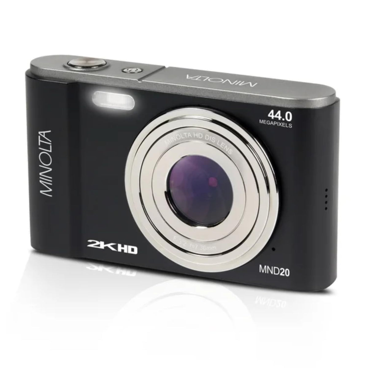Minolta Minolta MND20 44 MP 2.7K Ultra HD Digital Camera (Silver)