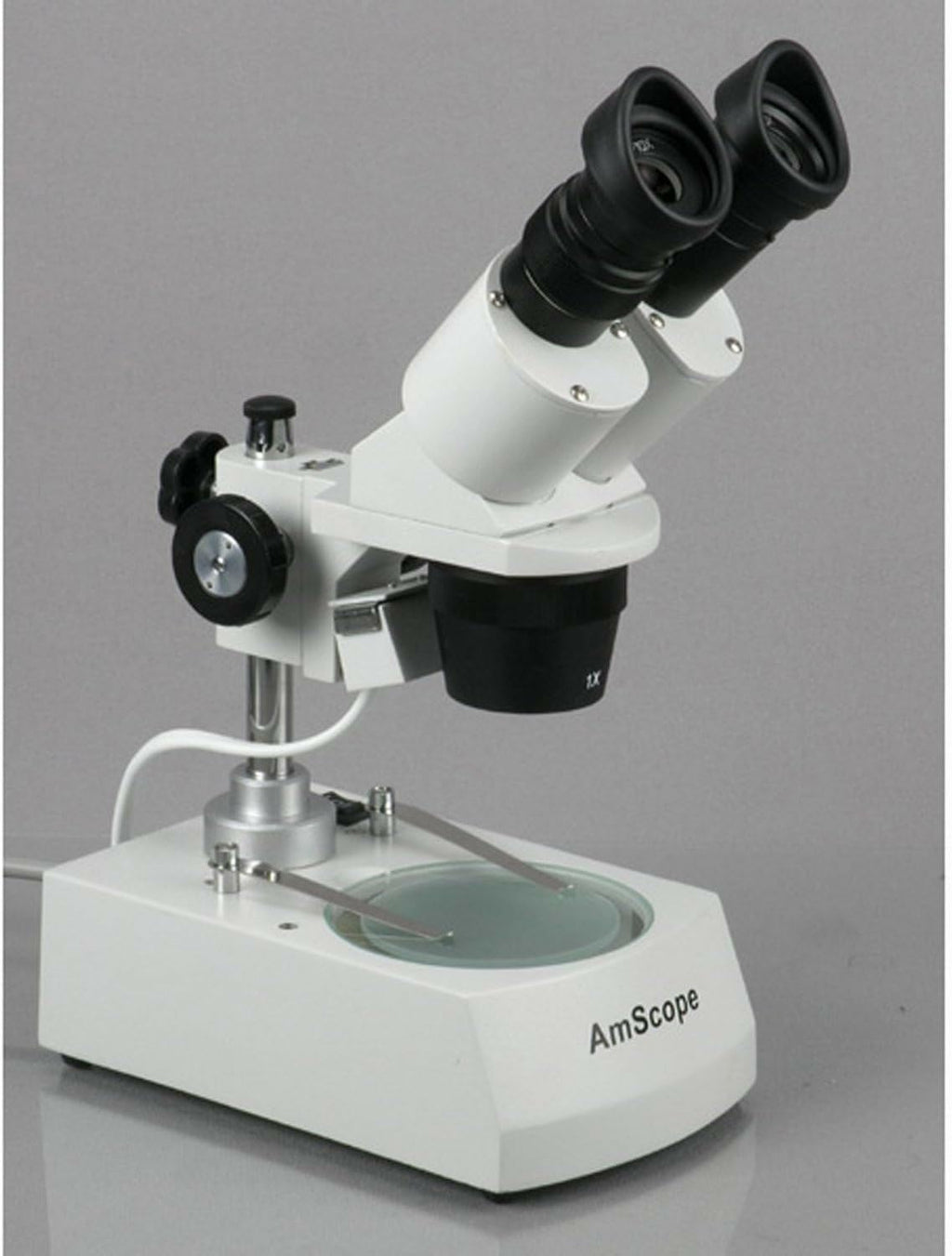 AmScope SE306R-PZ Forward Binocular Stereo Microscope, WF10x and WF20x