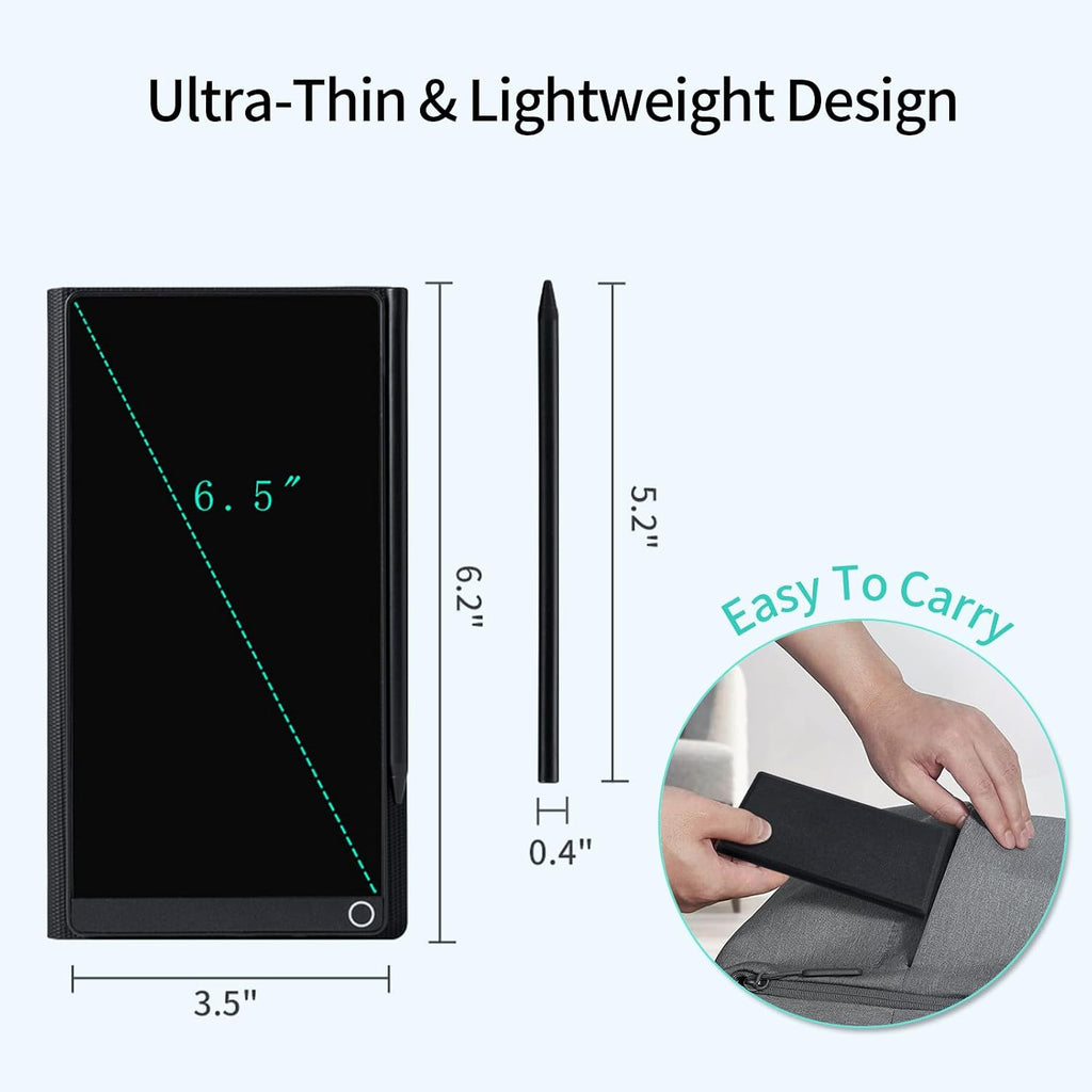 6.5inch LCD Writing Tablet Portable Mini LCD Writing Tablet with Cover