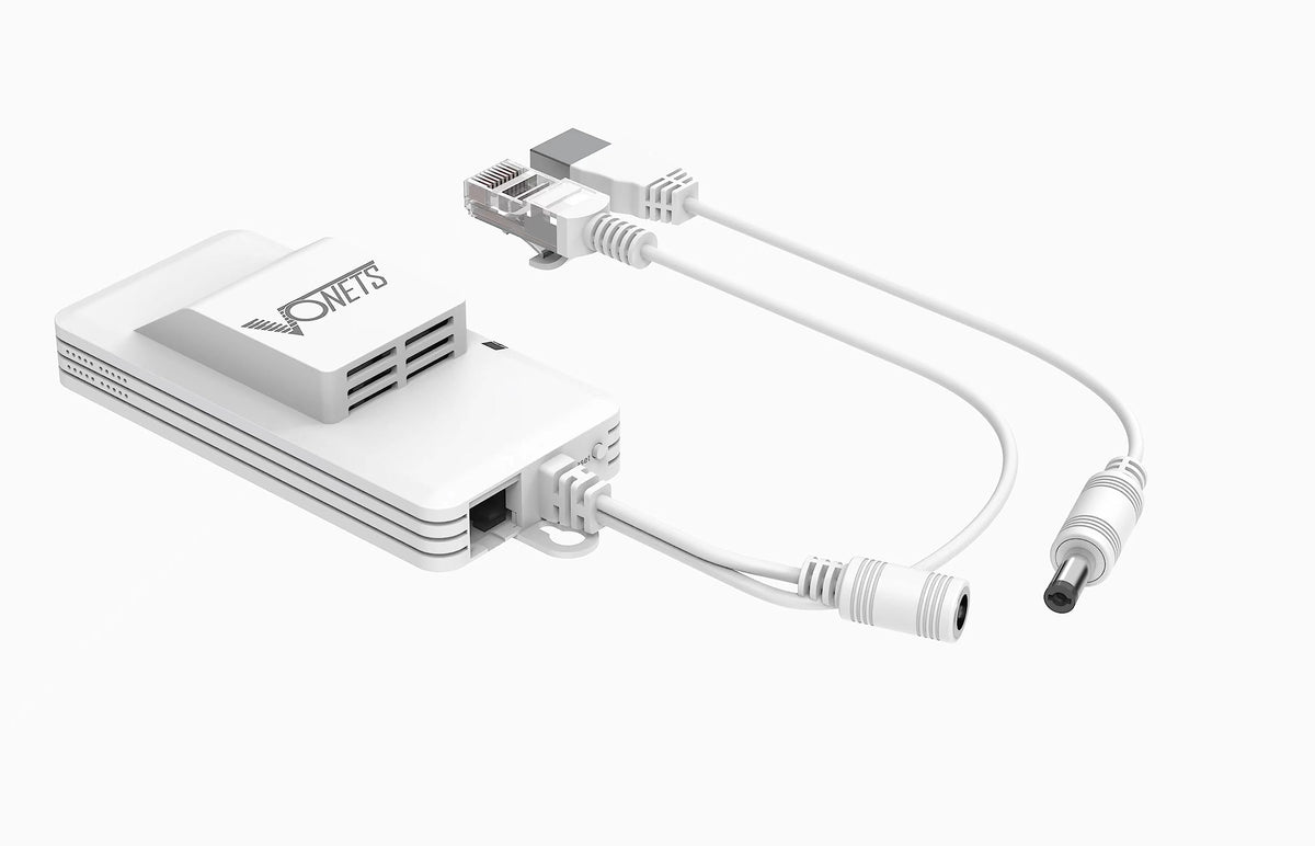 VONETS VAR1200 Industrial Gigabit Dual Band WiFi Bridge/Router 1200Mbps WiFi to Ethernet Adapter with Intelligent Fan, 3 Gigabit Port, POE, DC/USB Powered for Industrial Network Medical Device