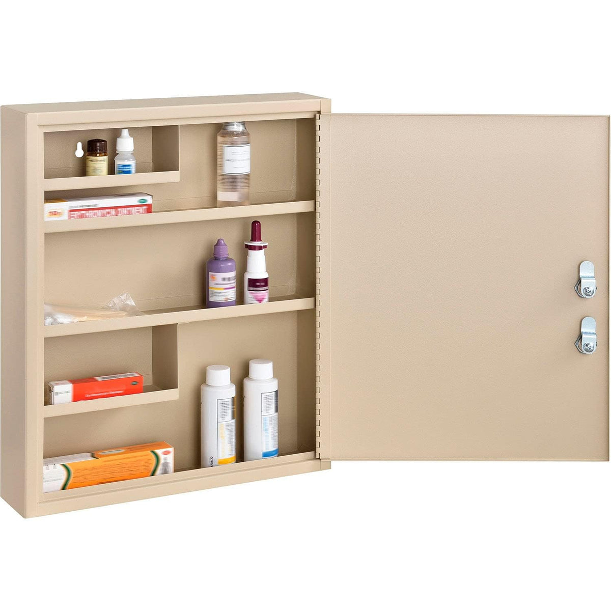 Global Industrial Medical Security Cabinet with Double Keyed Locks, Steel