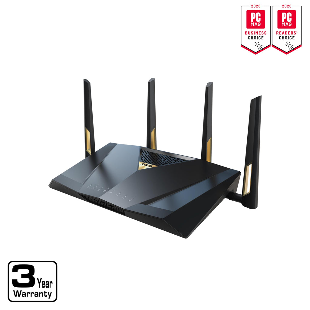 ASUS RT-BE82U WiFi 7 Router - Dual-Band, 6.5 Gbps, Mesh + VPN Compatible