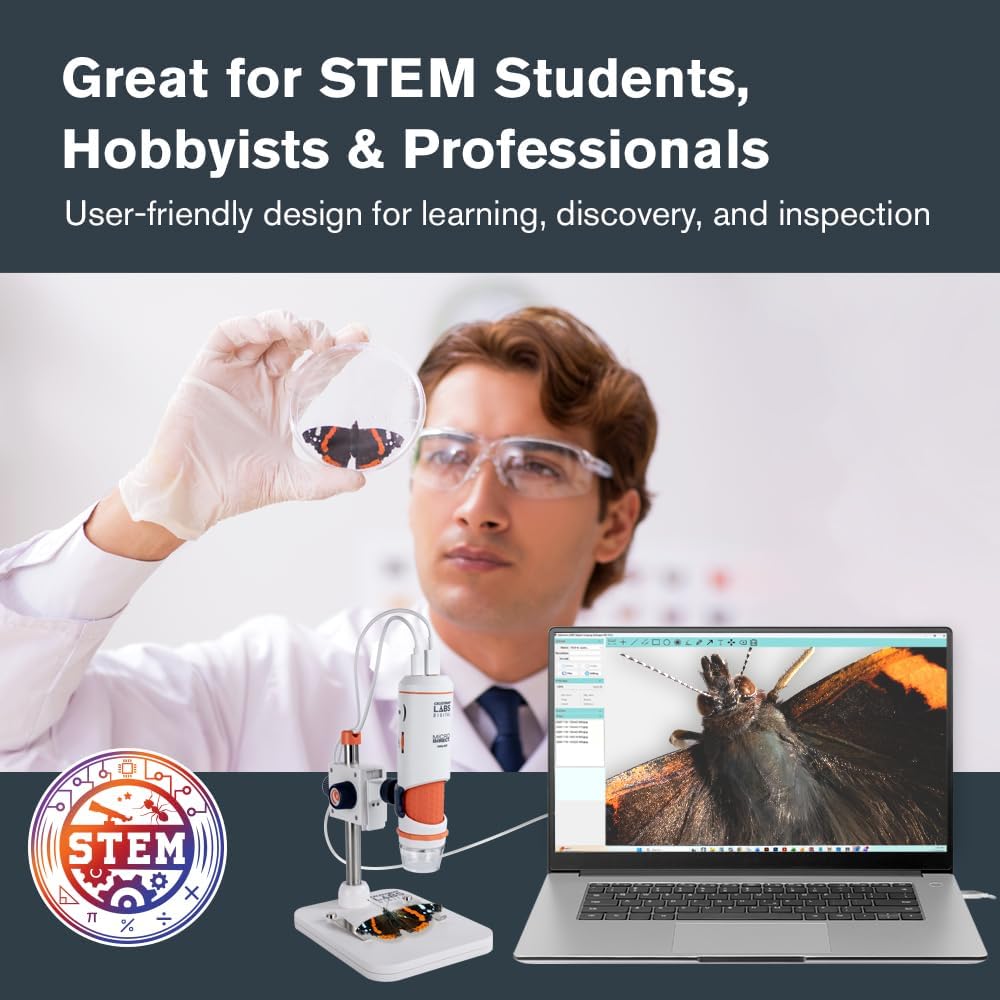 Celestron Labs Digital MicroDirect Microscope â 1080p HDMI & USB-C Output